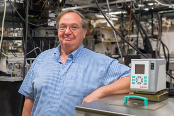 Jim Burkholder in the CSD kinetics lab