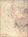 weather map from 1899